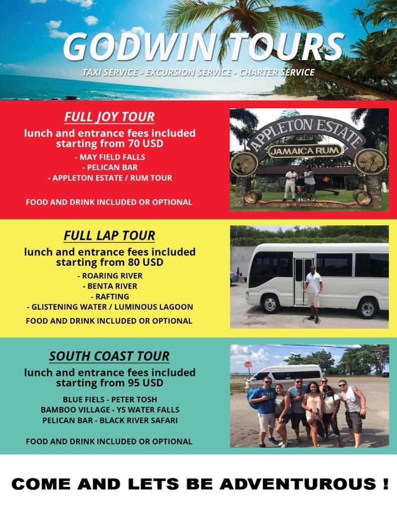 Godwin Tours Jamaica - Services